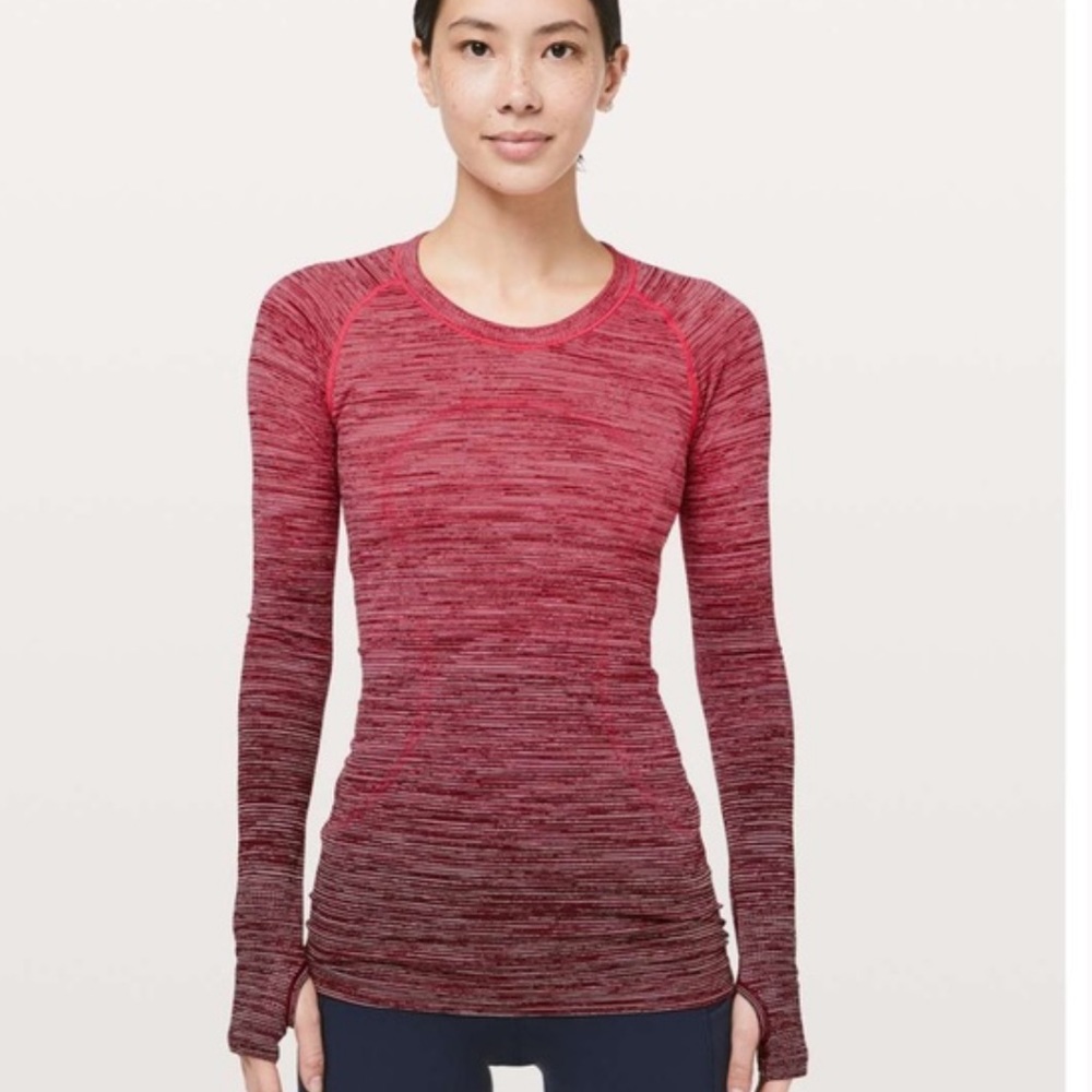 Lululemon swiftly tech ombré shirt. Rare